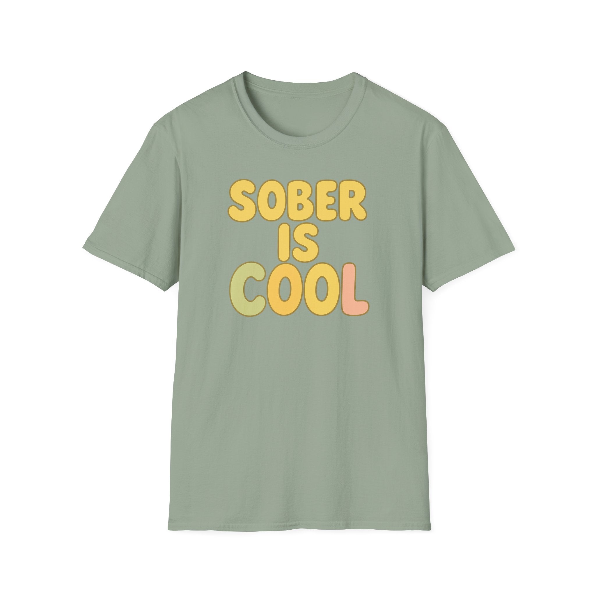Men’s Sober Is Cool Softstyle Tee