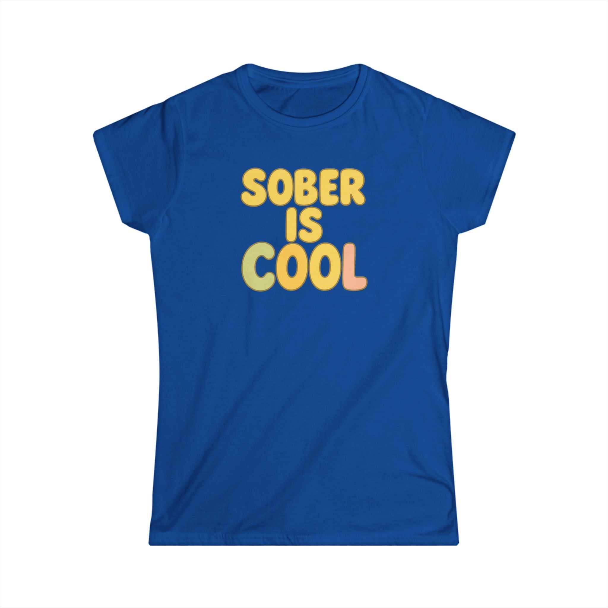 Women's Sober Is Cool Softstyle Tee