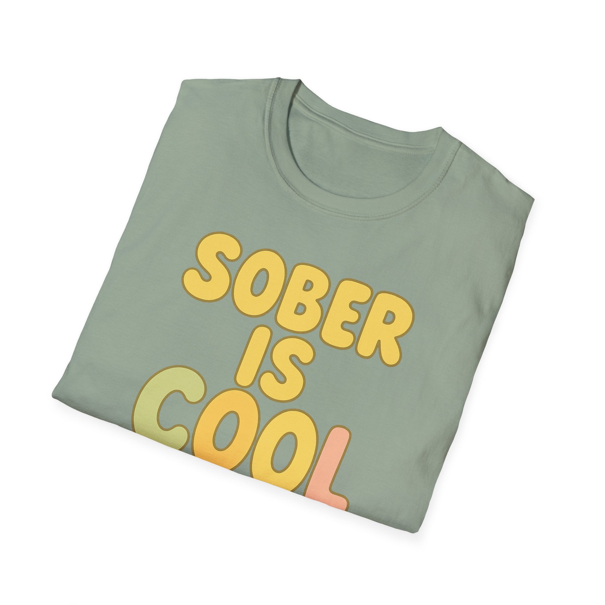 Men’s Sober Is Cool Softstyle Tee