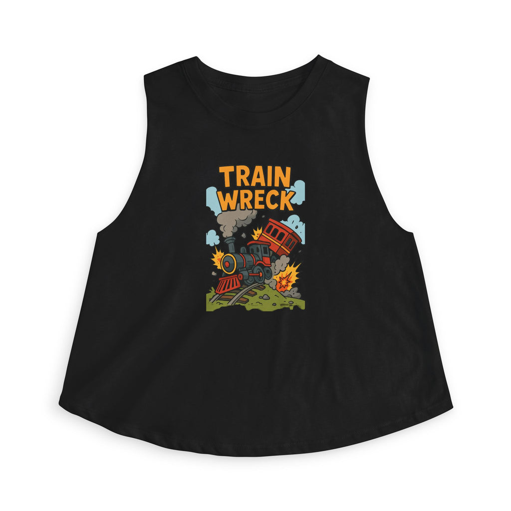 Women's Train Wreck Crop Top