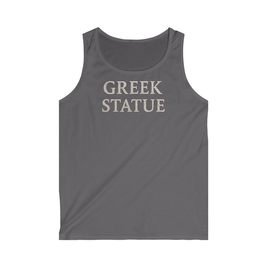 Men's Softstyle Greek Statue Tank Top