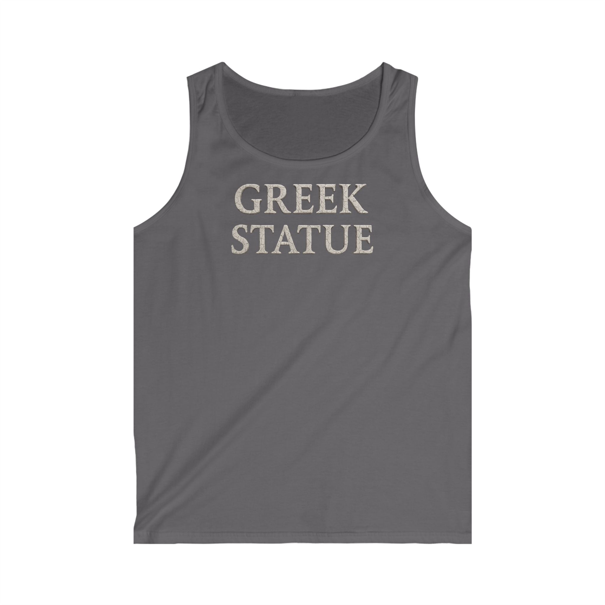 Men's Softstyle Greek Statue Tank Top