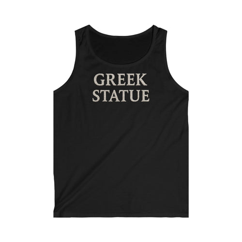Men's Softstyle Greek Statue Tank Top